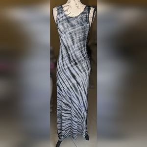 PERSAYA Tie Dye Sleeveless Maxi Dress Size Small